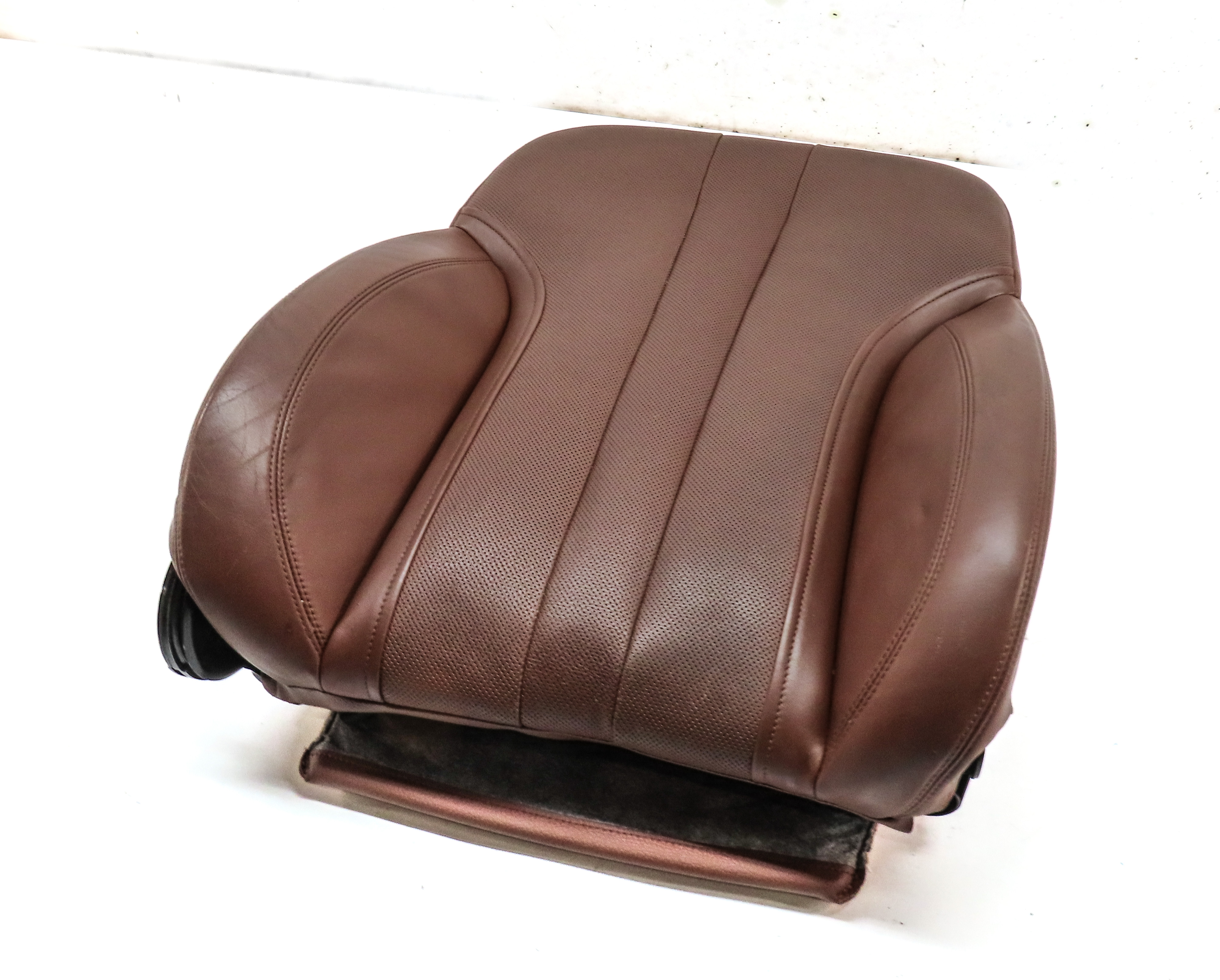 13 BMW 650i F06 FRONT RIGHT PASSENGER UPPER MEM COMFORT SEAT CUSHION (BROWN) — exact item pictured